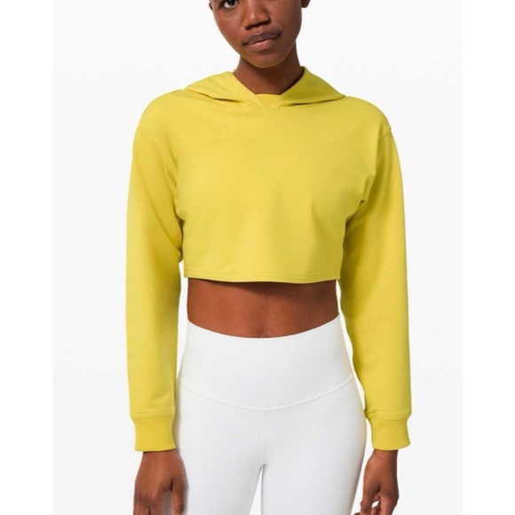 lululemon athletica Tops - Lululemon All Yours Cropped Hoodie